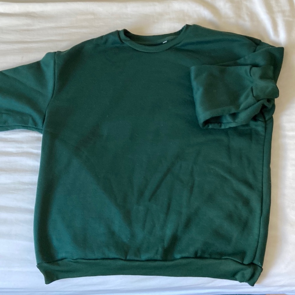 GREEN VINTAGE CREWNECK SWEATSHIRT